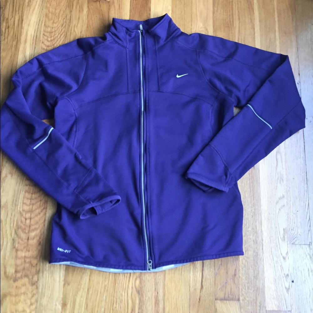Nike running track jacket